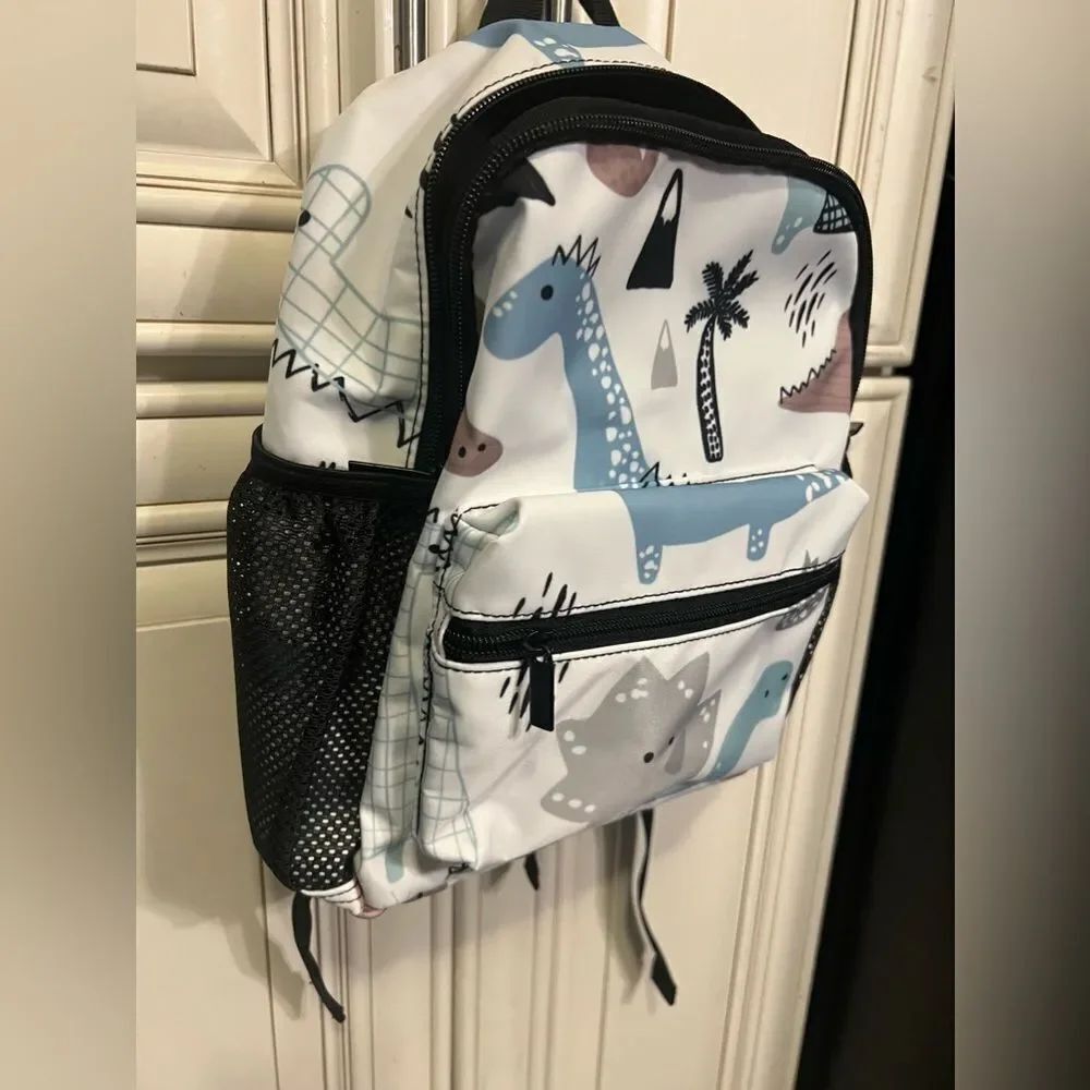 Dinosaur Print Kids Backpack Shoulder Bag Rucksack School Kindergarten bag